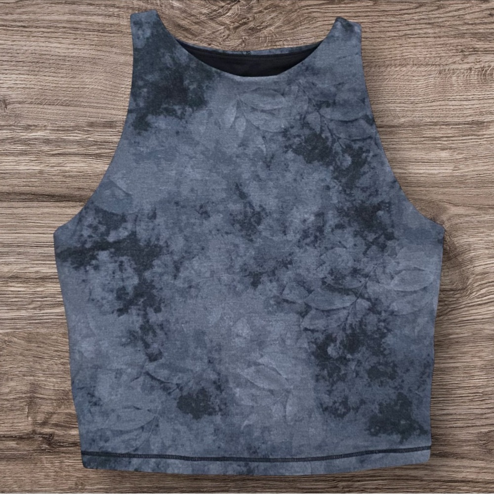 ON Athletic Powerchill Blue-Gray Halter Tank